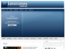 Tablet Screenshot of locuciones.com.ar